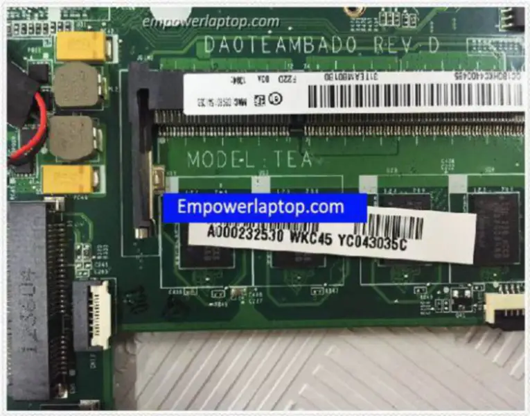 Toshiba satellite U845WDA0TEAMBAD0 A000232530 Hauptplatine