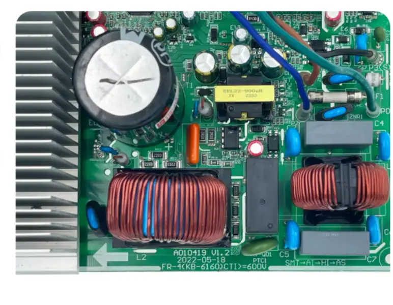 TCL Inverter-Klimaanlage Außeneinheit Steuerplatine FR-4(KB-6160)CTI=600V A010419