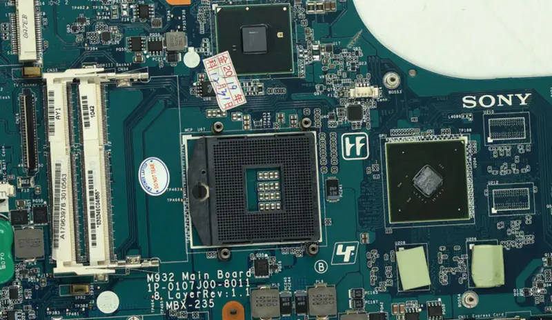 Sony MBX-235 M932 A1796397B Motherboard 4 Videospeicher