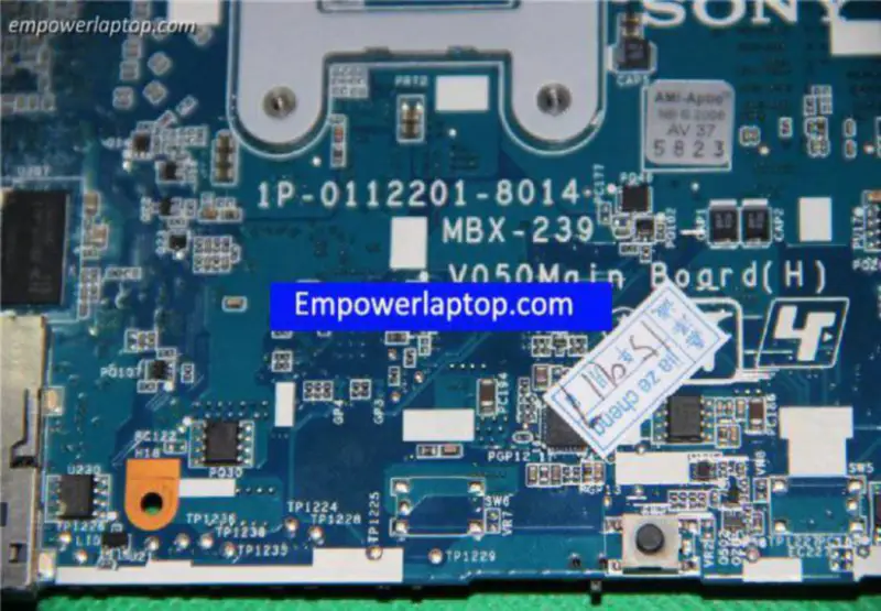 Sony VPC-CB A1818255B A1848524A A1818266B MBX-239 1P-0112201-8014 Hauptplatine