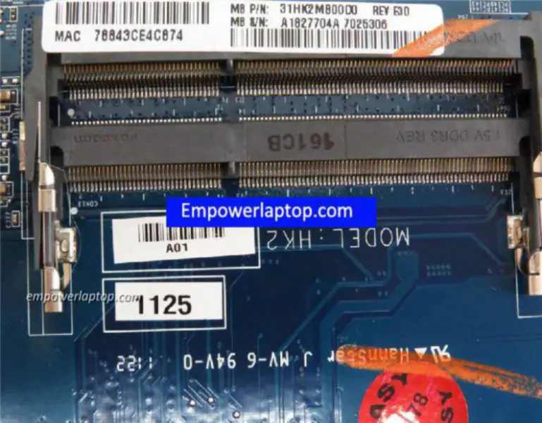Sony MBX-248 A1827704A DA0HK2MB6E0 Hauptplatine