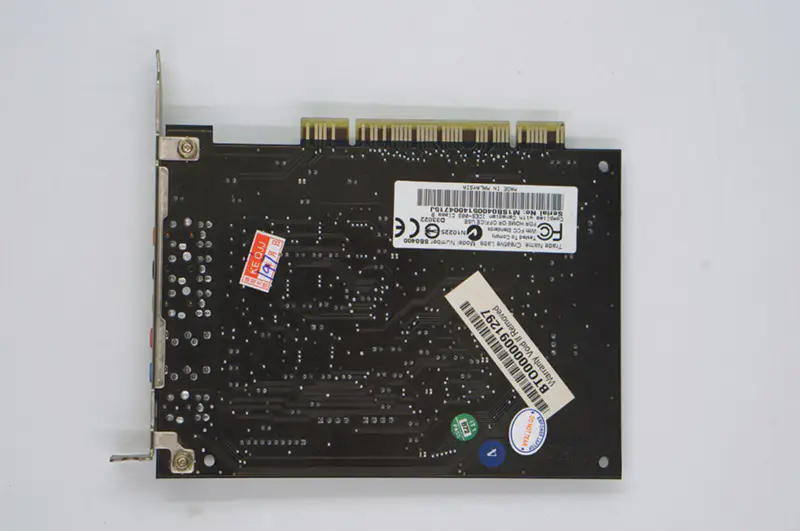 Creative Sound Blaster Audigy 2 SB0400 7.1-Kanal-PCI-Soundkarte