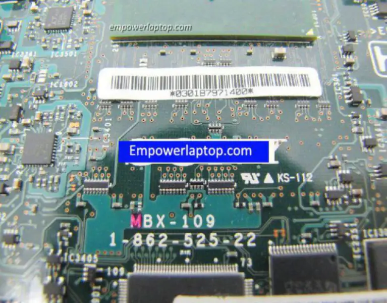 Sony A8068749A MBX-109 1-862-525-22 Hauptplatine