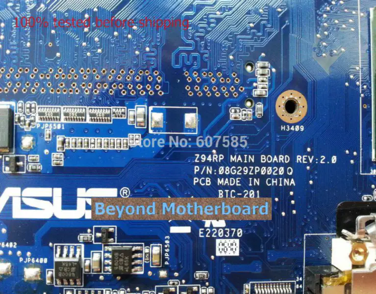 Asus A96RP Hauptplatine