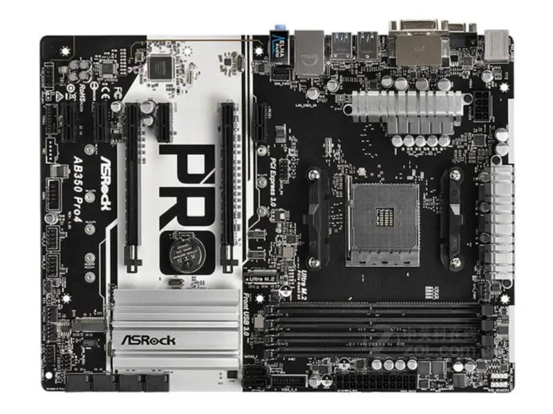 ASROCK AB350 Pro4 Hauptplatine (nur Hauptplatine)