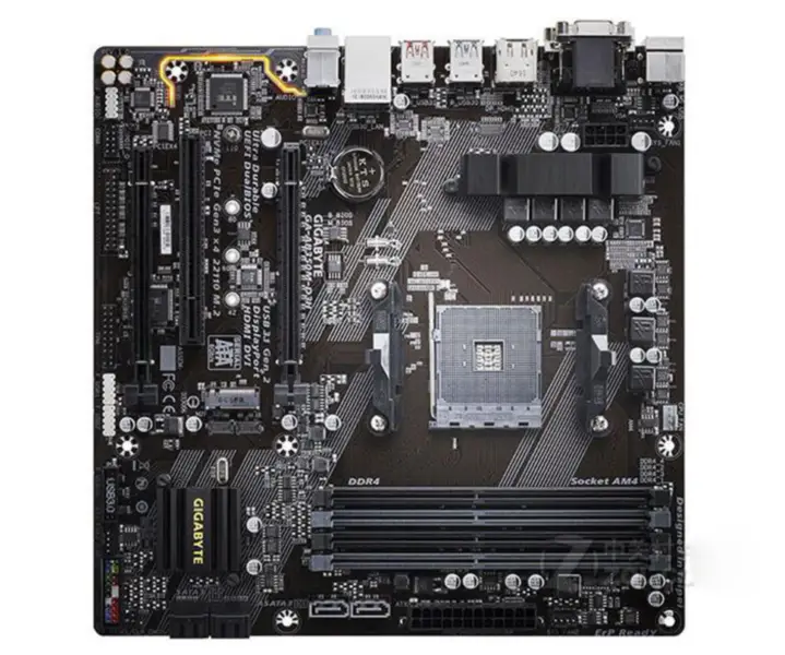 Gigabyte GA-AB350M-D3H Hauptplatine