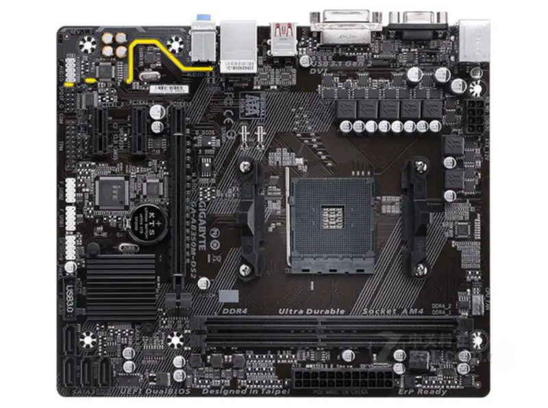 Gigabyte GA-AB350M-DS2 Mainboard B350 Sockel AM4 DDR4