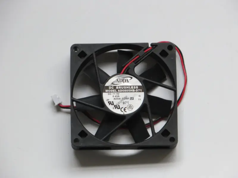 ADDA AD0805HB-D71 8015 5V 0,43A 2-Draht-Lüfter