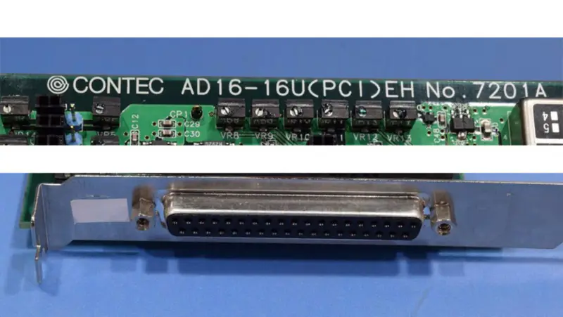CONTEC AD16-16U(PCI)EH NO.7201A DAQ Karte