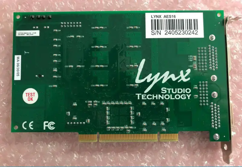 Lynx AES16 8-Kanal AES/EBU PCI Audio Interface A/D/A 192kHz /DAB/Streaming