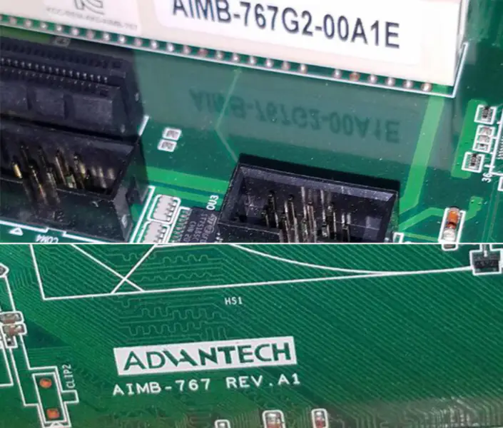 Advantech AIMB-767 REV.A1 AIMB-767G2-00A1E Industrie-Motherboard