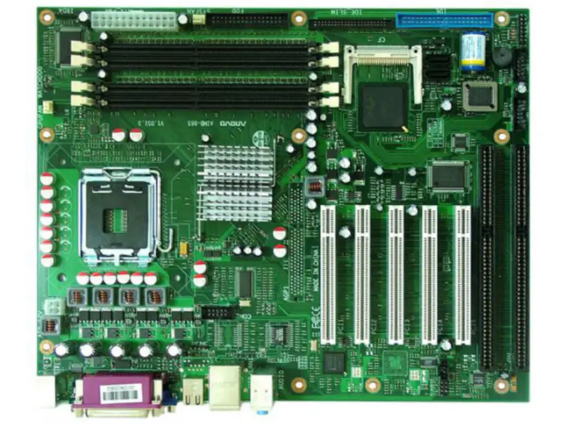 ANOVO AIMB-865 V1.0S1.3 industrial equiment motherboard 2×ISA 5×PCI without AGP