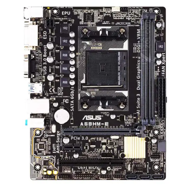 A68hm-e A68hm-k Adm Mainboard für Asus Fm2 Fm2+ Mainboard