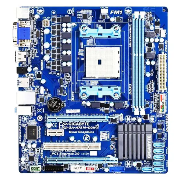A75 Motherboard für Gigabyte Ga-a75m-d2h Fm1 Small Board