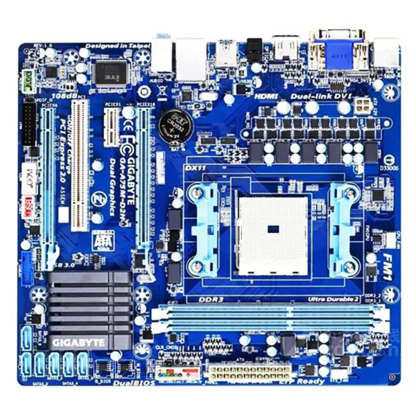 A75 Motherboard für Gigabyte Ga-a75m-d2h Fm1 Small Board