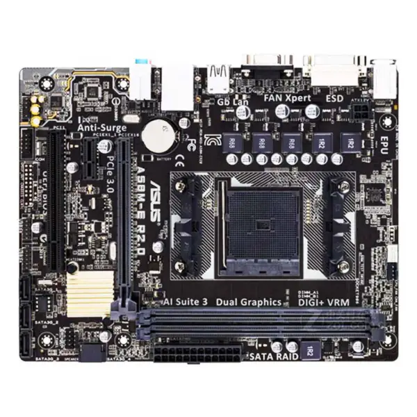 A58 Motherboard für Asus A58m-e R2.0 Fm2+ Ddr3 Amd Small Board