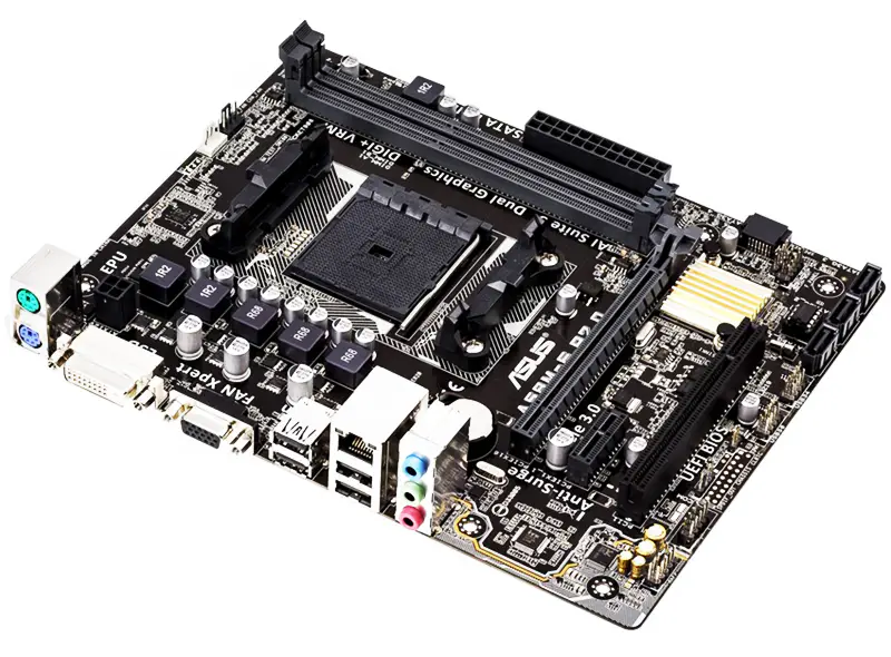 A58 Motherboard für Asus A58m-e R2.0 Fm2+ Ddr3 Amd Small Board