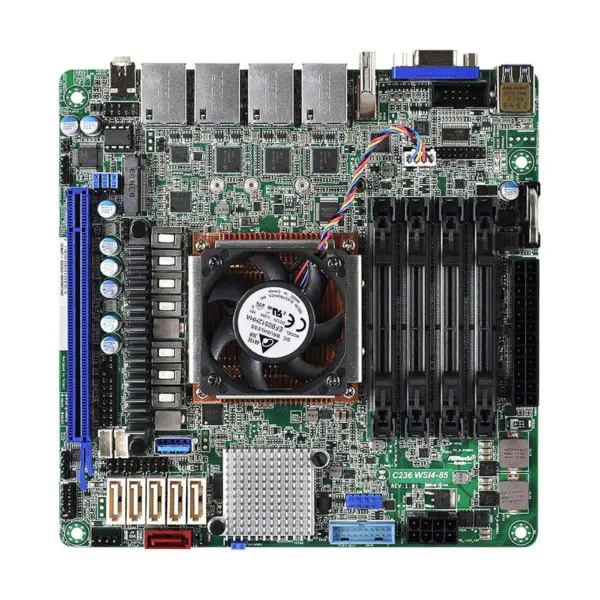 Asrock C236wsi4-85 Ddr4 Ecc Udimm 64gb Unterstützung E3-1585 V5