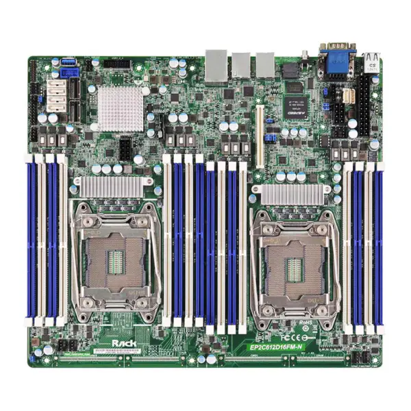 Asrock Ep2c612d16fm-n Hauptplatine