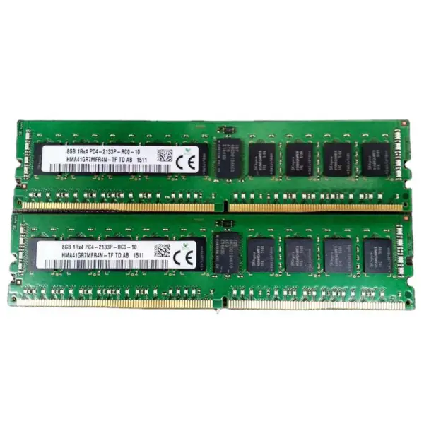 2pcs Hma41gr7mfr4n-tf Ram für Sk Hynix 8gb Ddr4 2133mhz Ecc Reg 1rx4 Pc4-2133p Server Speicher