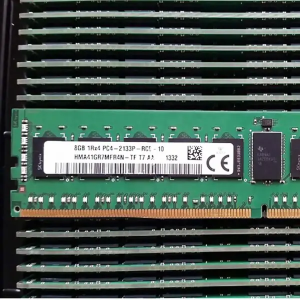 2pcs Hma41gr7mfr4n-tf Ram für Sk Hynix 8gb Ddr4 2133mhz Ecc Reg 1rx4 Pc4-2133p Server Speicher