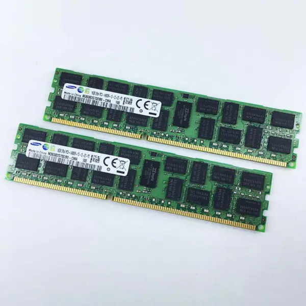 2pcs M393b2g70db0-cma Ram Für Samsung 16gb Ddr3 1866mhz Reg 2rx4 Pc3-14900r Server Speicher