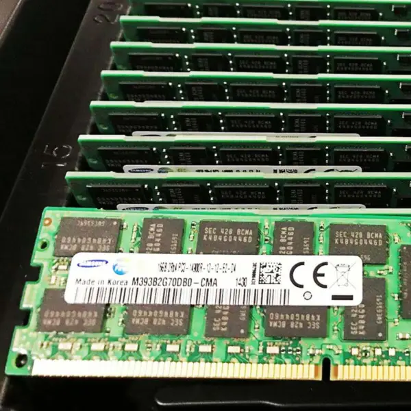 2pcs M393b2g70db0-cma Ram Für Samsung 16gb Ddr3 1866mhz Reg 2rx4 Pc3-14900r Server Speicher