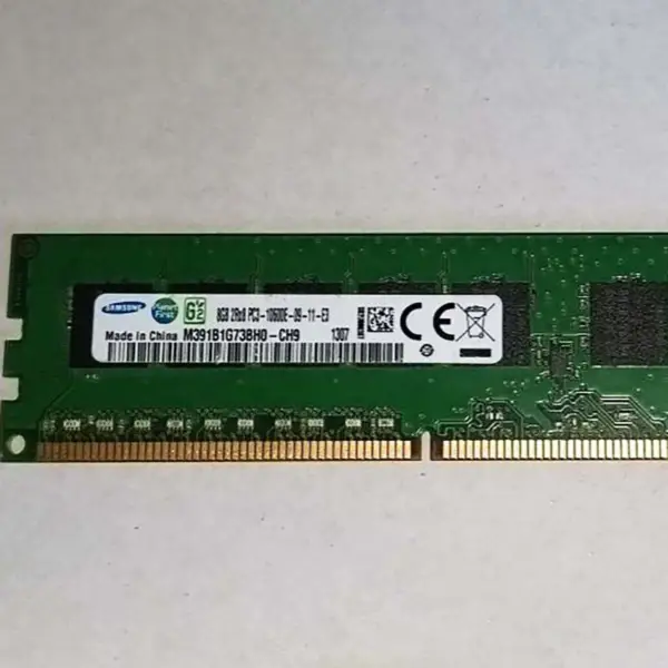 2pcs M391b1g73bh0-ch9 Ram für Samsung 8gb Ddr3 1333mhz Ecc 2rx8 Pc3-10600e Server Speicher