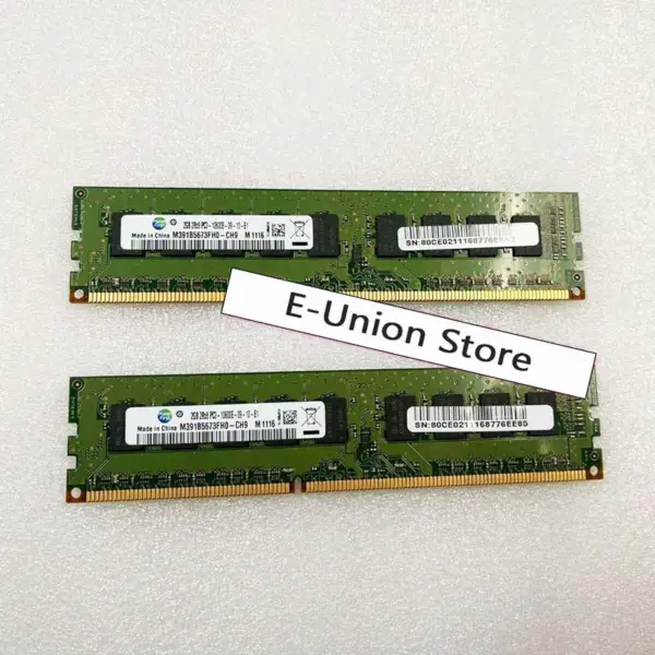 2pcs 2gb Ddr3 1333mhz Server Speicher für Samsung M391b5673fh0-ch9 Ram