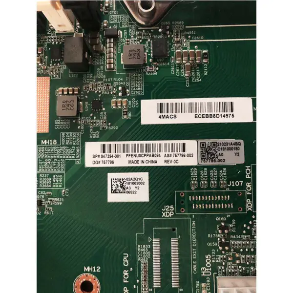 Hp Dl120 G9 847394-001 757796-002 Hauptplatine