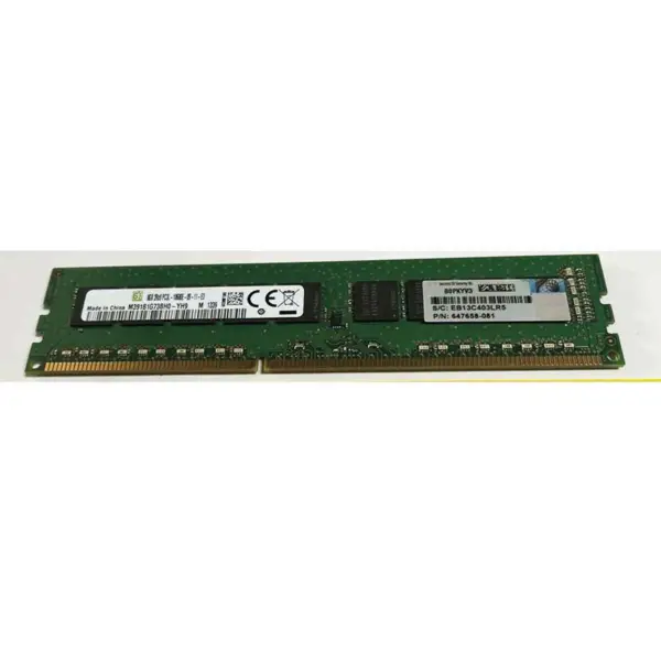 647909-b21 664969-001 647658-081 Pc3l-10600e Ram 8gb Ddr3 1333 Ecc Udimm Server Speicher