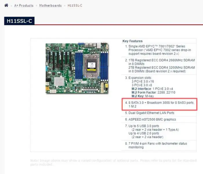 Supermicro H11ssl-c Hauptplatine