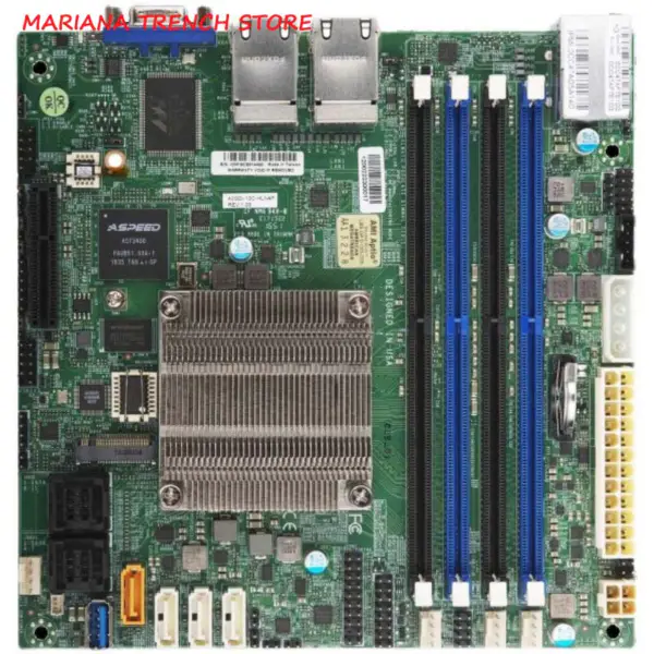 A2sdi-4c-hln4f Für Supermicro Embedded/Lot Motherboard Einzel Sockel Fcbga1310 Atom Prozessor C3558 Quad 1gbe Lan