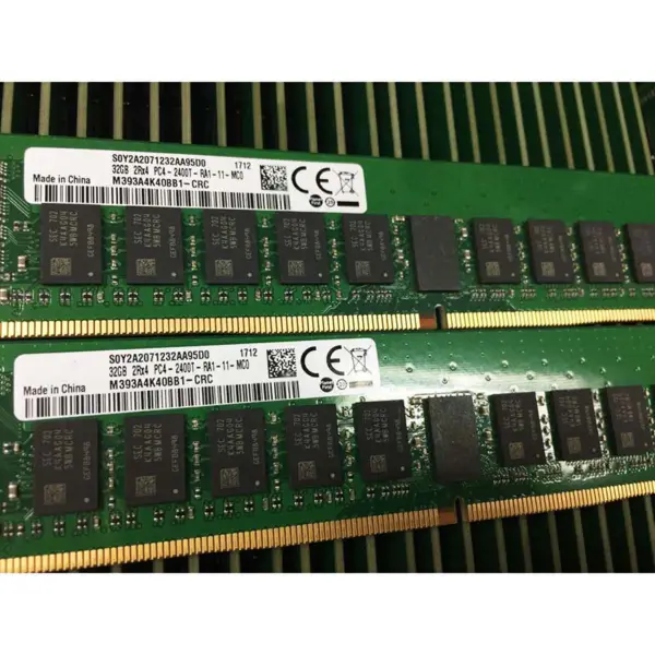 32gb Ddr4 2400mhz Rdimm Ram für Dell R430 R730 R630 R930 Pc4-2400t Server Speicher