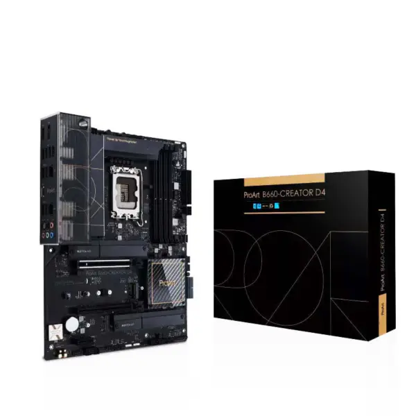 Proart B660-creator D4 Atx Motherboard Lga 1700 12./13. Generation Core Prozessoren