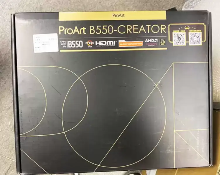 Proart B550-creator B550 Ryzen Am4 Atx Motherboard von Content Creator Unterstützung von Pcie 4.0 und Dual Thunderbolt 4 Typ-c