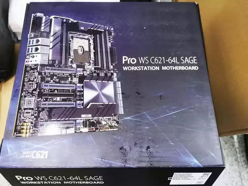 Pro Ws C621-64l Sage Workstation Motherboard Lga3647 1st/2nd Generation Xeon Scalable Prozessoren