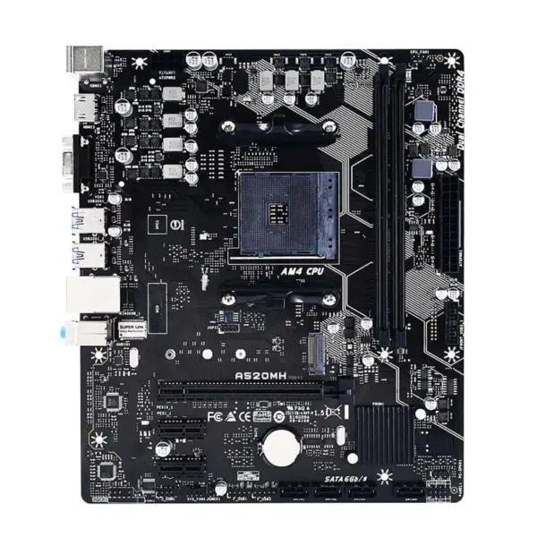 A520mh Für Biostar Motherboard A520 Sockel Am4 64gb Ddr4 M.2 Micro Atx
