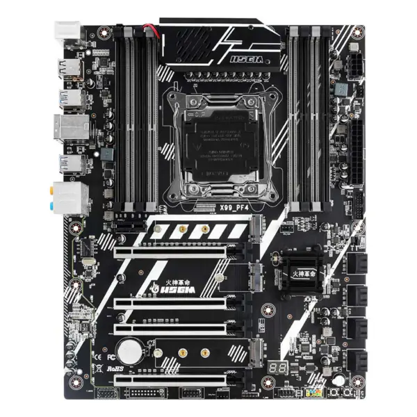 Hsgm X99-pf4 Unterstützung 22nm Prozessor Server Universal Pci-e 3.0 Computer Motherboard