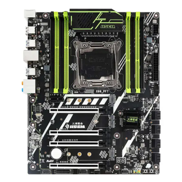 Hsgm X99-pf7 Unterstützung Vier Kanal Ddr3/ddr4 X99 Chipsatz Server Motherboard