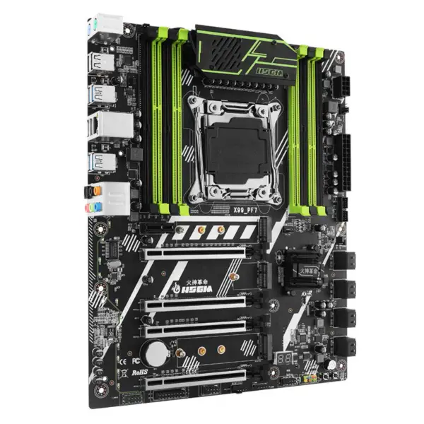 Hsgm X99-pf7 Unterstützung Vier Kanal Ddr3/ddr4 X99 Chipsatz Server Motherboard