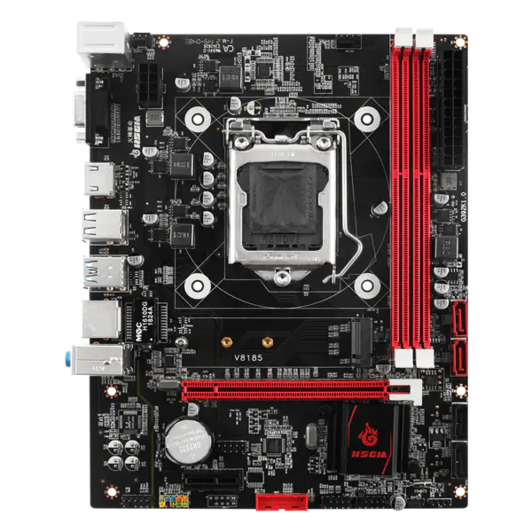 Hsgm Desktop H81-v8185 Lga 1150 Cpu Sockel Computer Motherboard