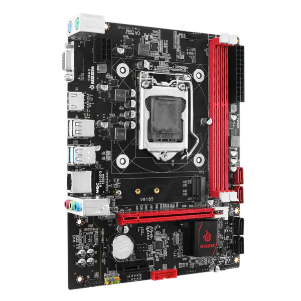 Hsgm Desktop H81-v8185 Lga 1150 Cpu Sockel Computer Motherboard