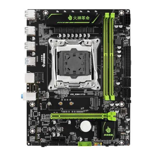 Hsgm X99-85m4 Motherboard Unterstützung Dual Channel Ddr4 2133/2400mhz Speicher Motherboard für Desktop