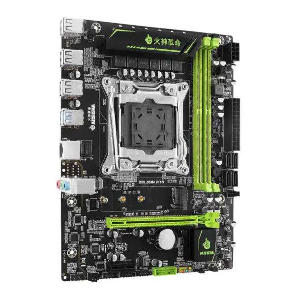 Hsgm X99-85m4 Motherboard Unterstützung Dual Channel Ddr4 2133/2400mhz Speicher Motherboard für Desktop