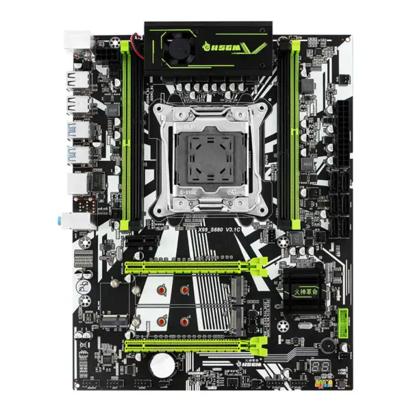 Hsgm X99-s680 Motherboard 64gb Speicher High-End Support Dual Channel Ddr3/ddr4 Server Motherboard