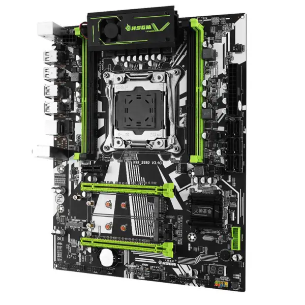 Hsgm X99-s680 Motherboard 64gb Speicher High-End Support Dual Channel Ddr3/ddr4 Server Motherboard