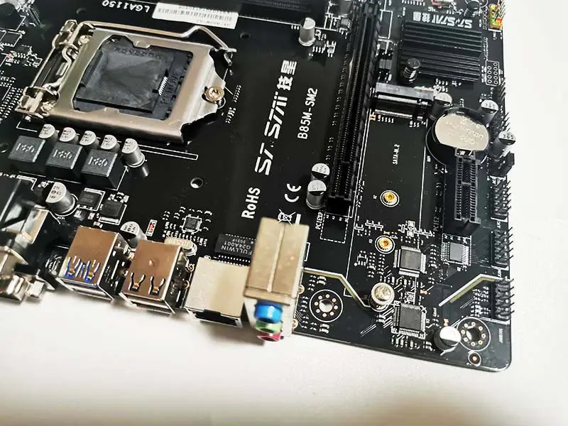 St Star Jx B85m-sm2 Desktop-Motherboard Lga 1150 Cpu B85