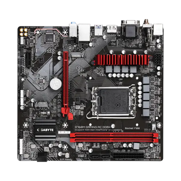 Gigabyte B760M GAMING AC DDR4 Hauptplatine