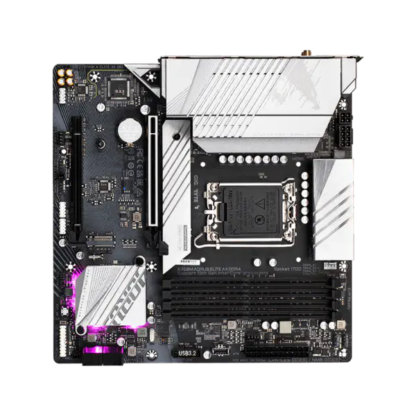Gigabyte B760M AORUS ELITE AX DDR4 Hauptplatine